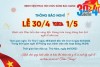 lịch nghỉ lễ 30 4 (1)