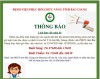 BỆNH VIỆN PHỤC HỒI CHỨC NĂNG THÔNG BÁO LỊCH LÀM VIỆC MÙA HÈ