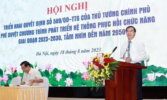 Thực hiện nhiều giải pháp sáng tạo trong nâng cao năng lực hệ thống phục hồi chức năng