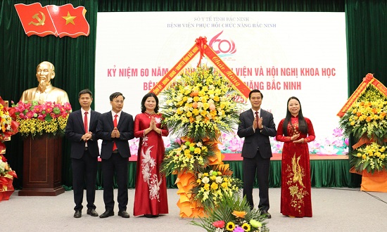 BỆNH VIỆN PHỤC HỒI CHỨC NĂNG BẮC NINH KỶ NIỆM 60 NĂM THÀNH LẬP