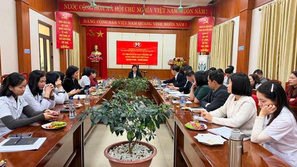 ĐẢNG BỘ BỘ PHẬN BỆNH VIỆN PHỤC HỒI CHỨC NĂNG BẮC NINH: TỰ HÀO DƯỚI CỜ ĐẢNG, QUYẾT TÂM HOÀN THÀNH XUẤT SẮC NHIỆM VỤ NĂM 2026