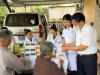 KHÁM SỨC KHỎE, CHIA SẺ YÊU THƯƠNG VỚI NGƯỜI DÂN VÙNG NGẬP LỤT SAU BÃO SỐ 11