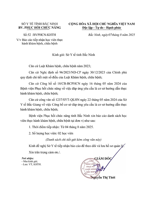 Bao cao tiep nhan hoc vien thuc hanh kham benh chua benh page 0001